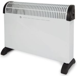 Convectorkachel 2000W wit met thermostaat
