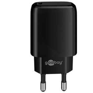 USB-C snellader 20w zwart