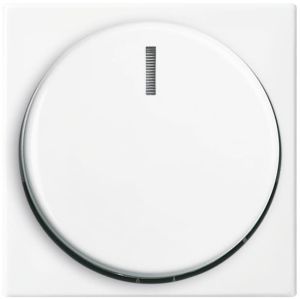 Busch Jaeger WIT afdekplaat + knop dimmer