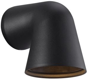 Wandlamp Front GU10 zwart IP44