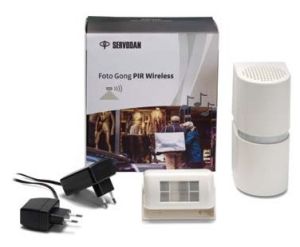 Draadloze Pir met gong set 200m