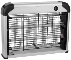 Insectenlamp 2x8W 1800V 60m2 metaal