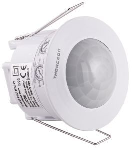 Bewegingsmelder IR inbouw plafond 360 graden plat wit