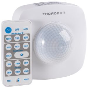 Aanwezigheidsmelder IR opbouw plafond 360 graden IP65 wit +AB