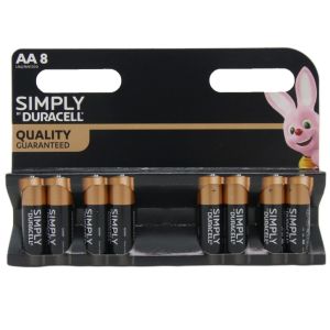 Duracell Simply batterij AA blister(8)