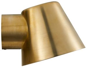 Wandlamp Aleria messing GU10 IP44