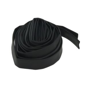 Krimpkous 9,5mm rol 8m zwart