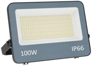 LED Bouwlamp 100W 3CCT zwart