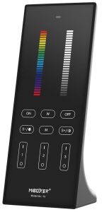 RGB-CCT afstandsbediening 2.4G 3-zones zwart staand model