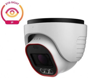 IP Camera dome 4Mpix 12V LED 2.8-12mm M-zoom VF AI Smart