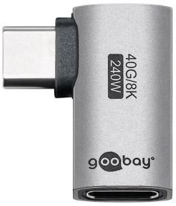 USB-C adapter - male/female horizontaal