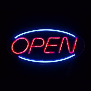 LED bord neon OPEN 45x22 cm