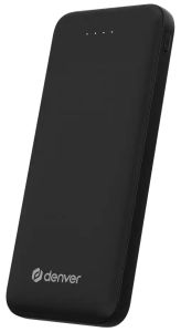 Powerbank 10.000mA zwart + led indicatie