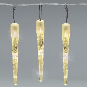 IJspegelverlichting 20 ijspegels - 40 LEDS warm wit