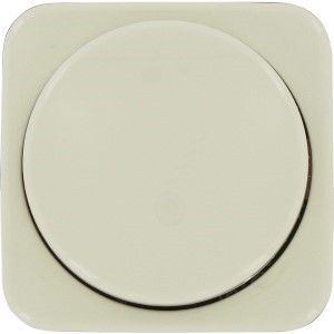 Busch Jaeger CREME afdekplaat + knop dimmer