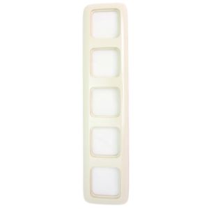 Busch Jaeger CREME 5 voudig afdekraam
