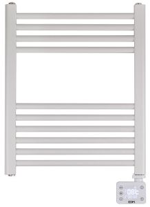 Handdoekradiator 400W met touch bediening wit