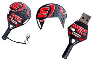 USB stick 32GB 2.0 Padel racket 3D