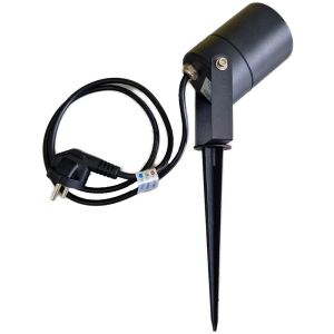 Tuinspot op spie zwart GU10 25cm outdoor IP65