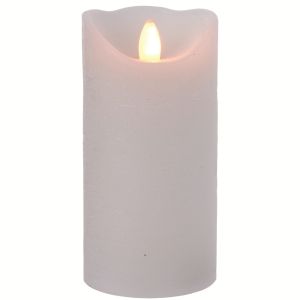 LED flakkerkaars 7x20cm wit