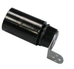 Lamphouder E14 zwart met beugel