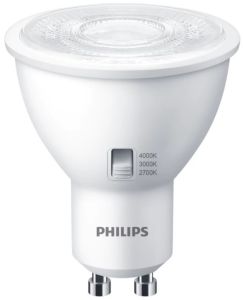 Philips LED spot GU10 4,8-50W 3CCT dimbaar