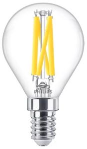 Philips LED kogel E14 3,4-40W filament helder dimtone