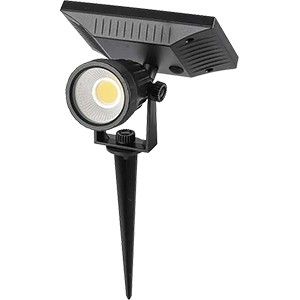 LED Solar Tuinspot op spie warm wit 3000K