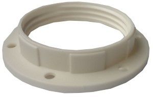Ring voor E27 lamphouder wit