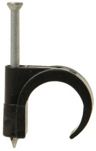 Spijkerclip 16-19 mm zwart doos(100)