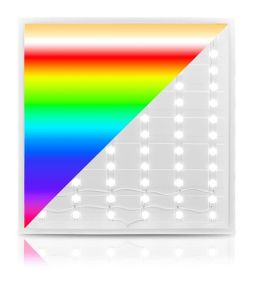 LED backlit paneel wit 60x60cm 40W RGB-CCT 4000Lm dimbaar