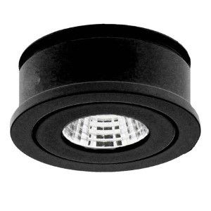 Verona COB LED-module warm wit 3000K 40gr ZWART