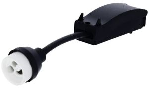 Lamphouder GU10 15cm + kabelkoppeling