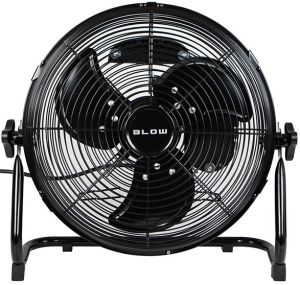 Vloerventilator 30cm 70W zwart