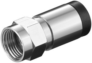 F-connector compressie 7mm