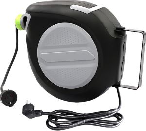 Automatische kabelhaspel 20m 18+2m 3x1,5qmm IP20