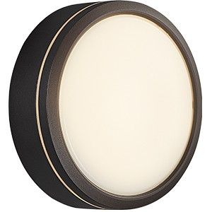 LED Plafonniere/ wandlamp AVA Smart Light zwart 10W 2700K 20cm