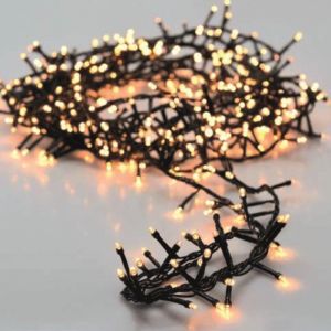 Connectable clusterverlichting 200 LEDS 6m extra warm wit