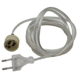 Lamphouder GU10 met snoer 2m