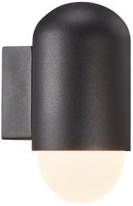 Wandlamp Heka E27 zwart IP54