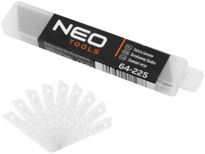 Reserve mesjes voor afbreekmes 18mm metaal blister(10)