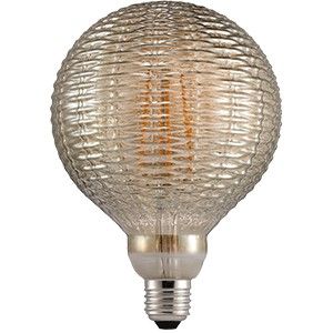 Nordlux LED Globe G125 E27 2-12W 2200K AVRA goud bamboo
