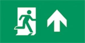 Pictogram pijl rechtdoor tbv Mizar