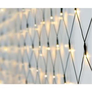 Netverlichting 160 LEDS warm wit IP44