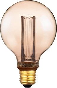 Nordlux LED Globe G120 E27 3,5-12W 1800K retro deco gold dimbaar