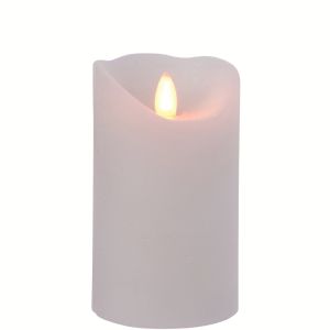 LED flakkerkaars 7x15cm wit