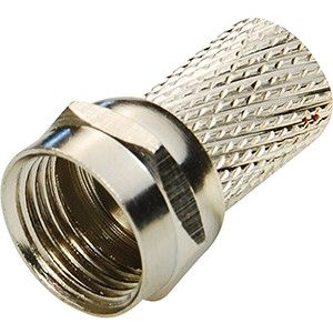 F-connector coax 12 7mm