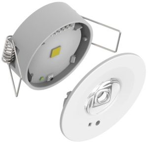 LED noodverlichting 1,2W inbouwspot wit