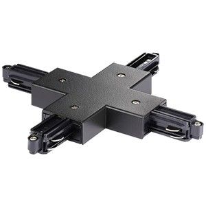 Link Rail 1 fase X- koppelstuk zwart