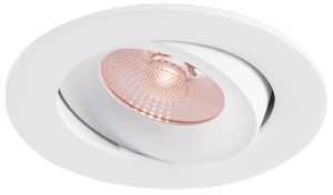 LED inbouwspot 8,2W DimToWarm 96mm rond verstelbaar wit